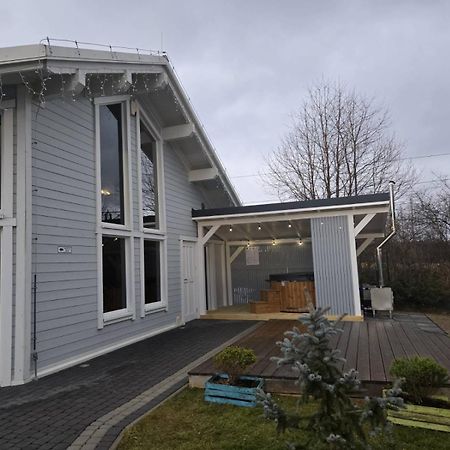 Babiogorska Perelka W Skandynawskim Stylu Z Sauna I Kominkiem Jordanow Εξωτερικό φωτογραφία