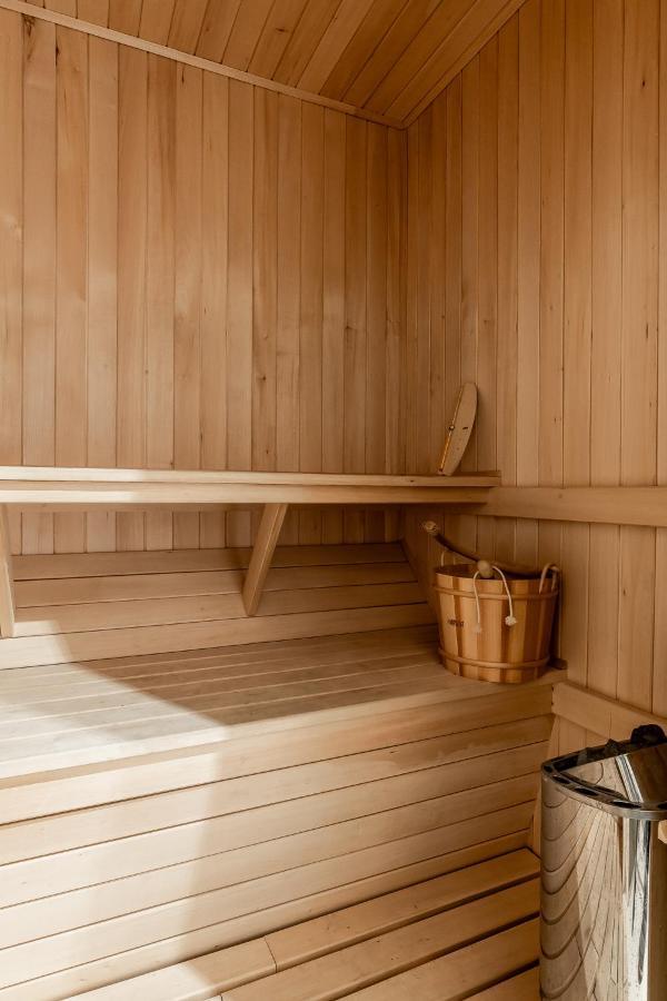 Babiogorska Perelka W Skandynawskim Stylu Z Sauna I Kominkiem Jordanow Εξωτερικό φωτογραφία
